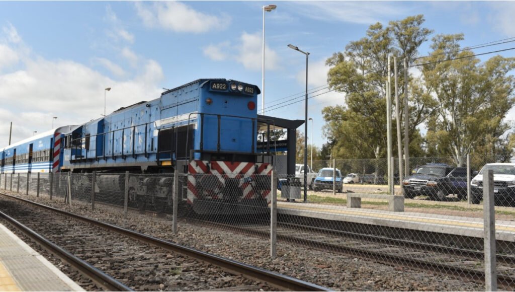 La nueva parada ferroviaria del tren Roca, el apeadero Hospital Cuenca Alta-Néstor Kirchner.
