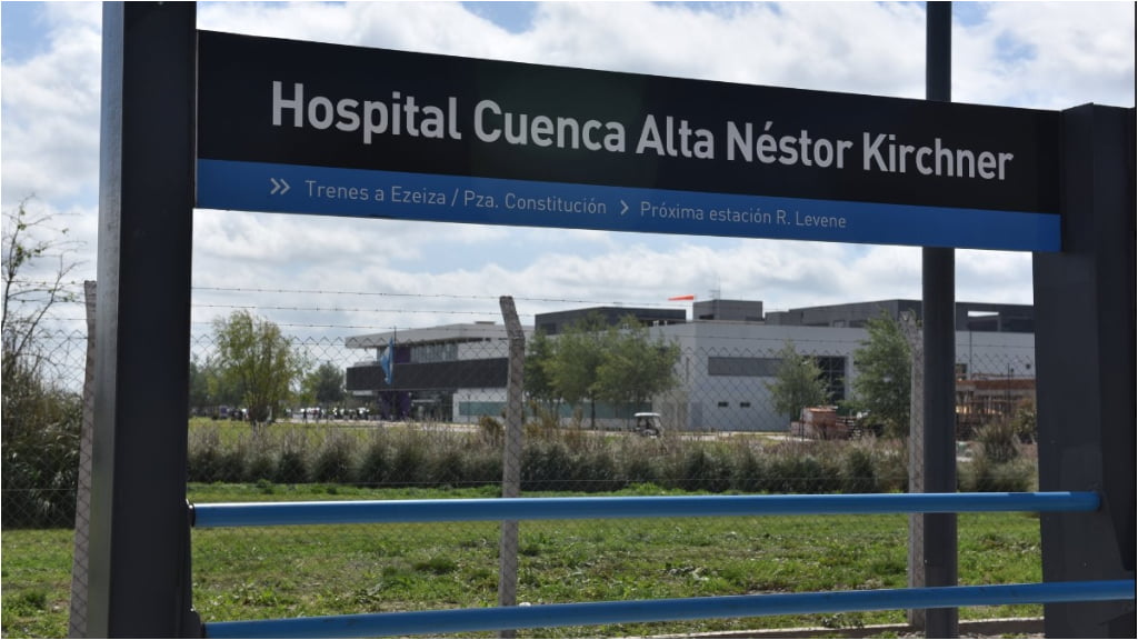 La nueva estación del tren Roca está en la puerta del Hospital Cuenca Alta-Néstor Kirchner.
