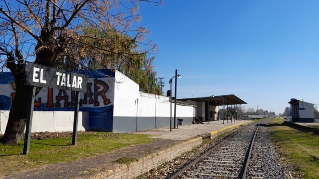 Tren Mitre estacin El Talar tren elctrico ramal Victoria-Capilla del Seor