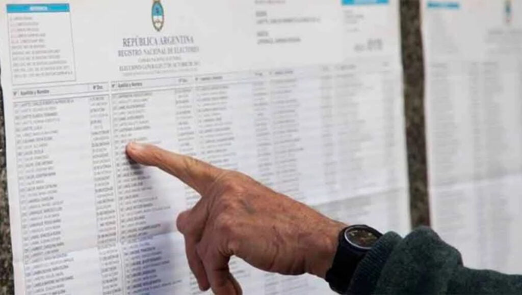 La consulta online del padrón electoral definitivo se habilitó este martes 16 de septiembre. Las elecciones son el 26 de octubre.
