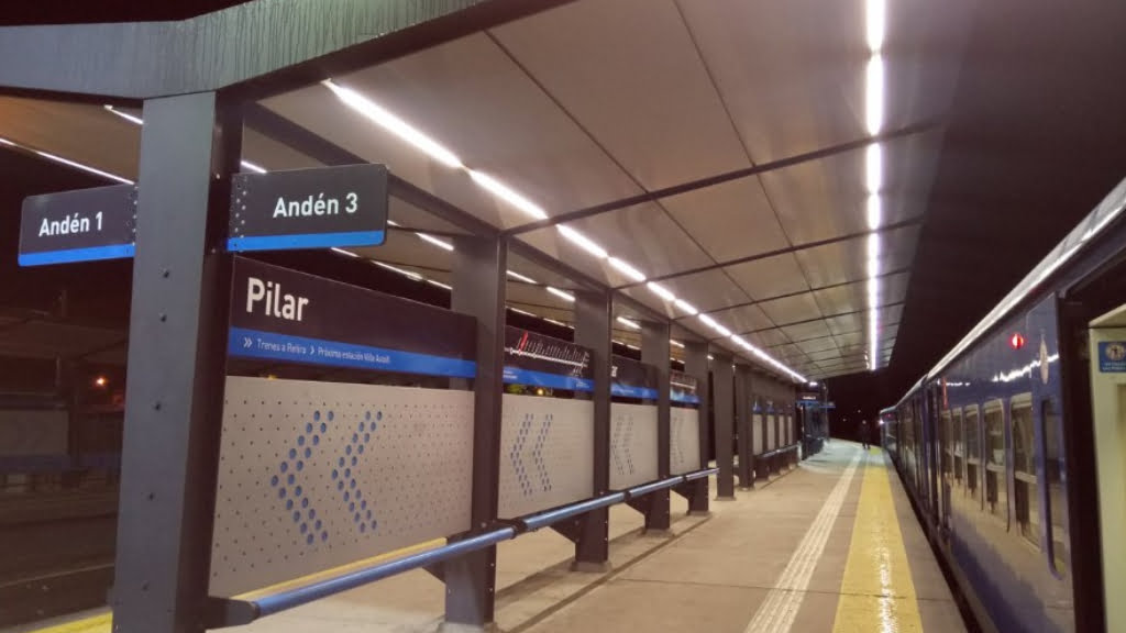 Los nuevos trenes saldrán desde la estación Pïlar, con dirección a la estación Cabred, en el partido de Luján.