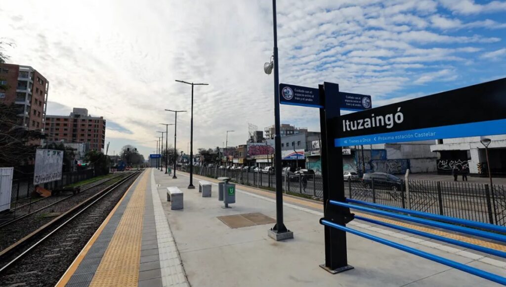 Hoy se inaugura la nueva estación Ituzaingó del Tren Sarmiento: cómo quedó el renovado espacio