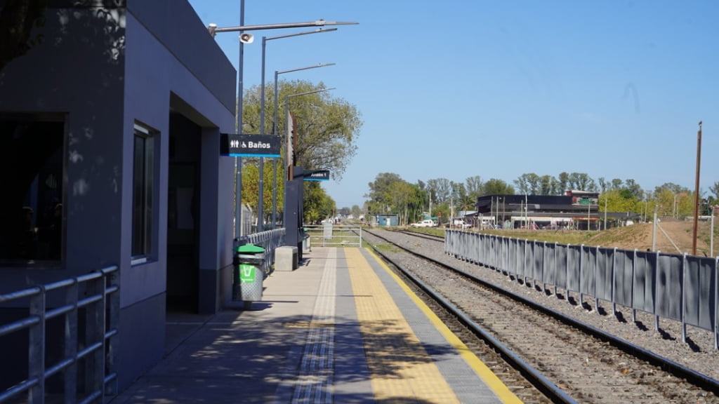 Días atrás inauguararon las obras de renovación de la nueva estación Mariano Acosta.