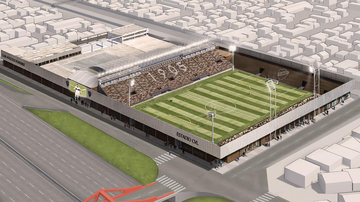 Comienza la remodelación de la cancha de Platense: cómo es el mega plan para modernizar el estadio Ciudad de Vicente López