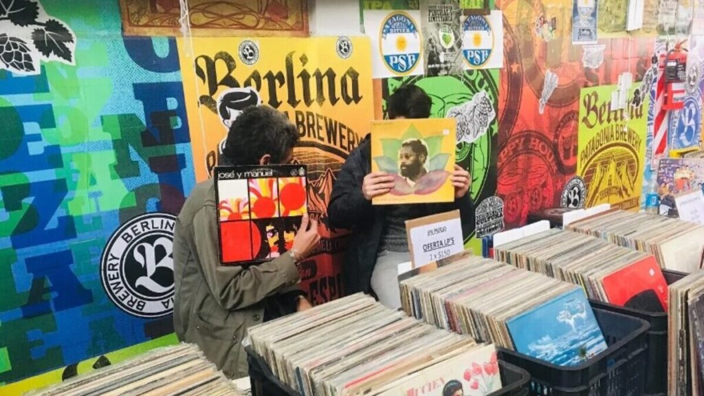 Haedo, feria de vinilos