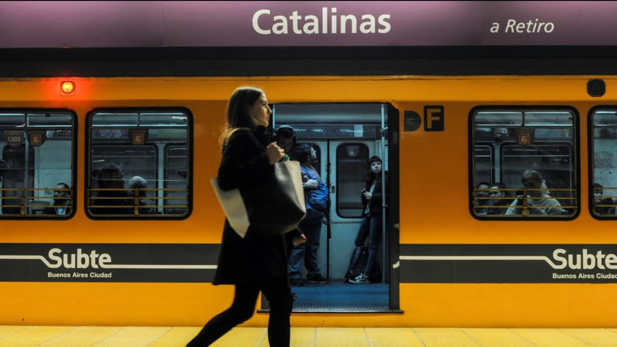 Catalinas, una de las últimas estaciones inauguradas en el Subte porteño. La abrieron en 2019.