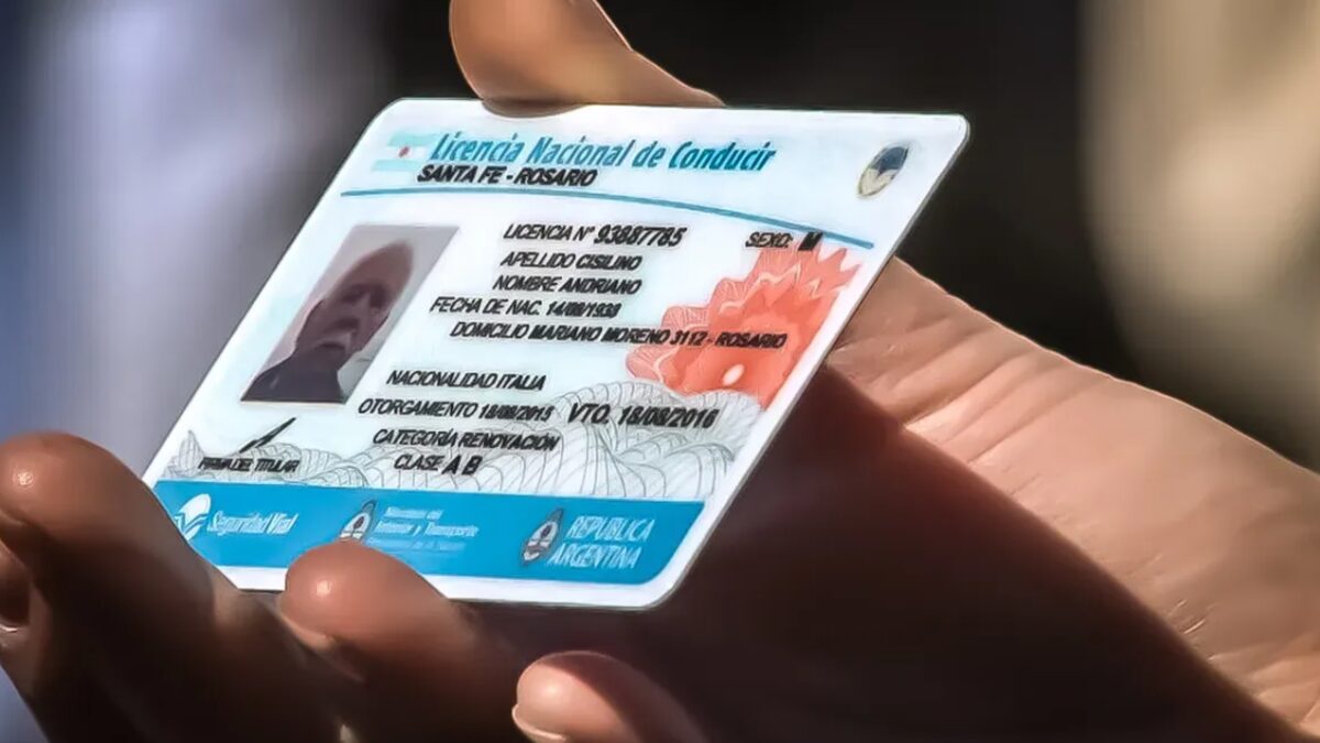 Registro, licencia de conducir, Moreno