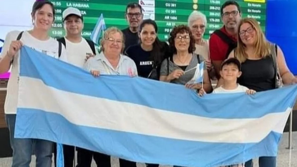 Corina, junto con su familia antes de viajar a Italia al Gelato World Cup.