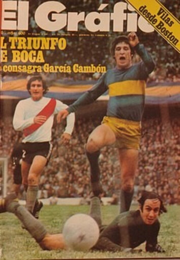 Carlos García Cambón, Boca Juniors, River Plate, Superclásico
