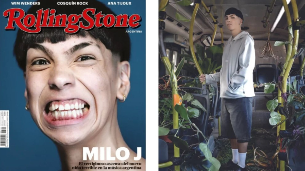 Milo J está entre los 350 artistas más escuchados en Spotify. Su presente y su futuro llevó a la tapa de la Revista Rolling Stone.
