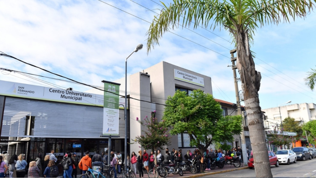 El Centro Universitario Municipal de San Fernando, el espacio donde se empezarán a cursar las primeras carreras de la Univesidad del Delta.