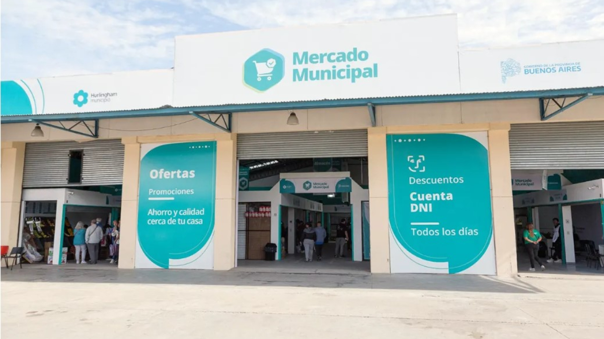 El nuevo Mercado Municipal de Hurlingham es una iniciativa conjunta entre el Municipio y la Provincia de Buenos Aires.