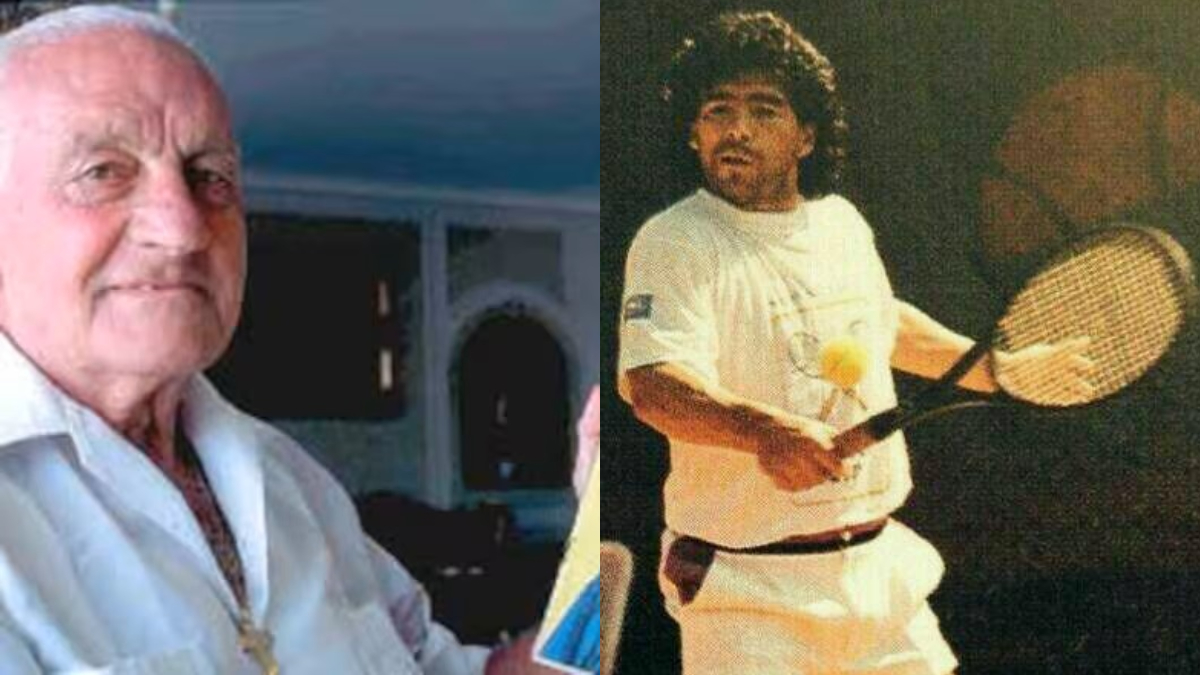 Luis Yiyo Carniglia y Diego Maradona