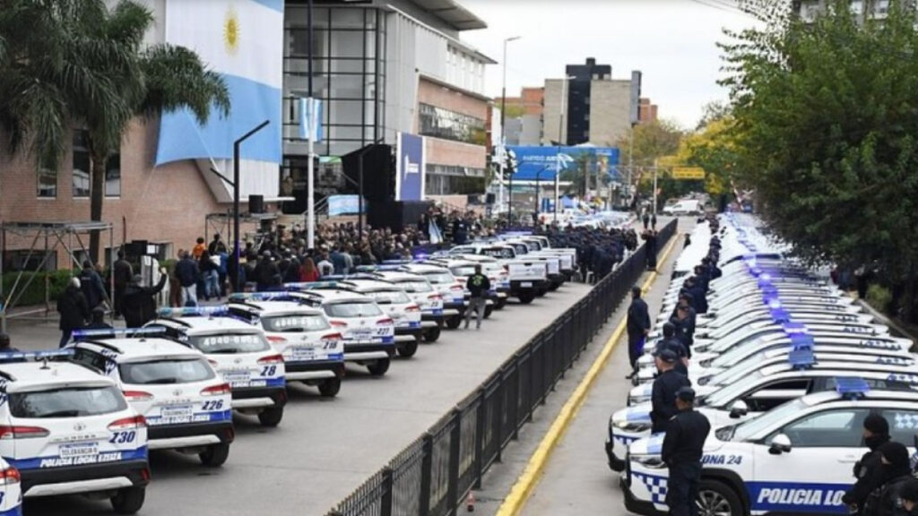 El intendente Gastón Granados encabezó el lanzamiento del Plan de Tolerancia Cero al delito en Ezeiza.