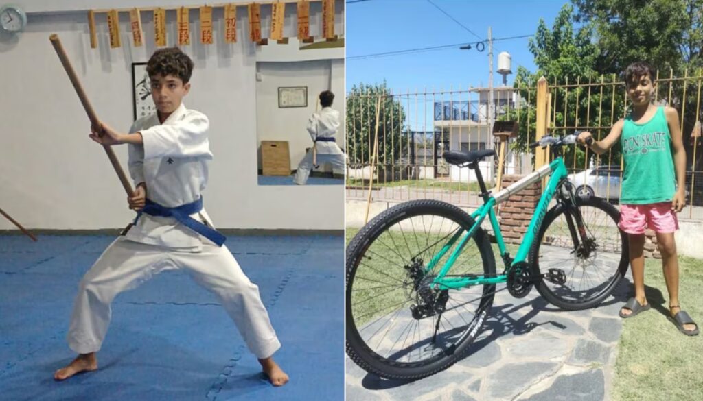 Merlo, Mundial de karate, Japón