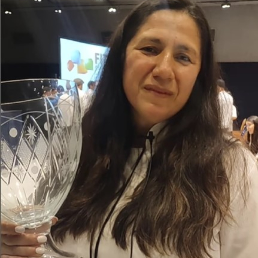 Silvia Vázquez, de Rosetta, la panadería de PIlar que ganó el premio a la mejor medialuna de grasa del país.