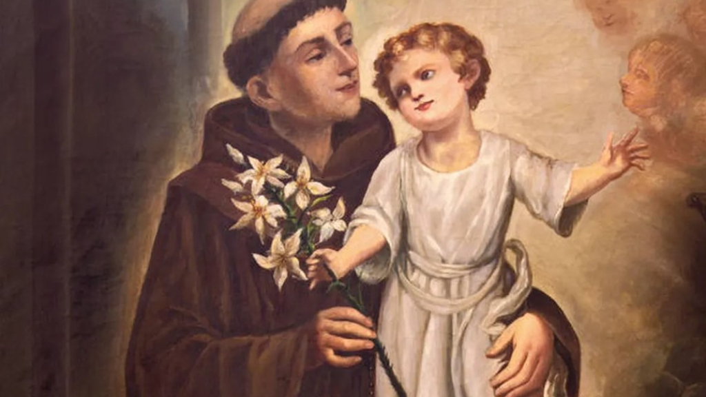 San Antonio de Padua, el santo que será homenajeado por la Comuna de Merlo y miles de feligreses católicos.
