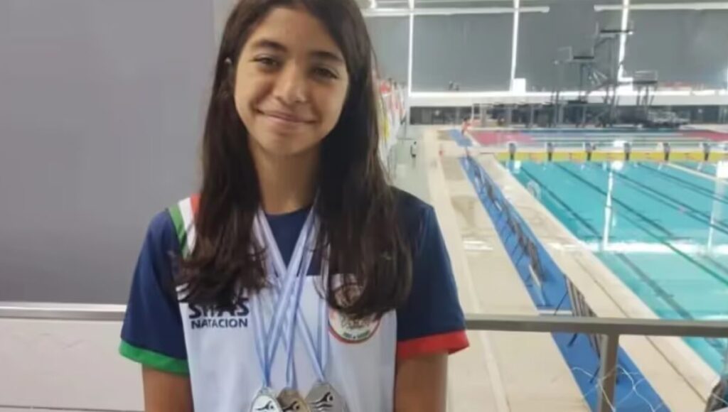 Ituzaingó, natación, Malena Medina Villegas