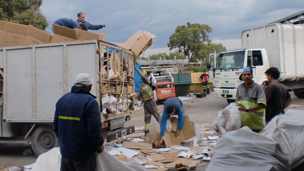 San Justo, cooperativa, basura