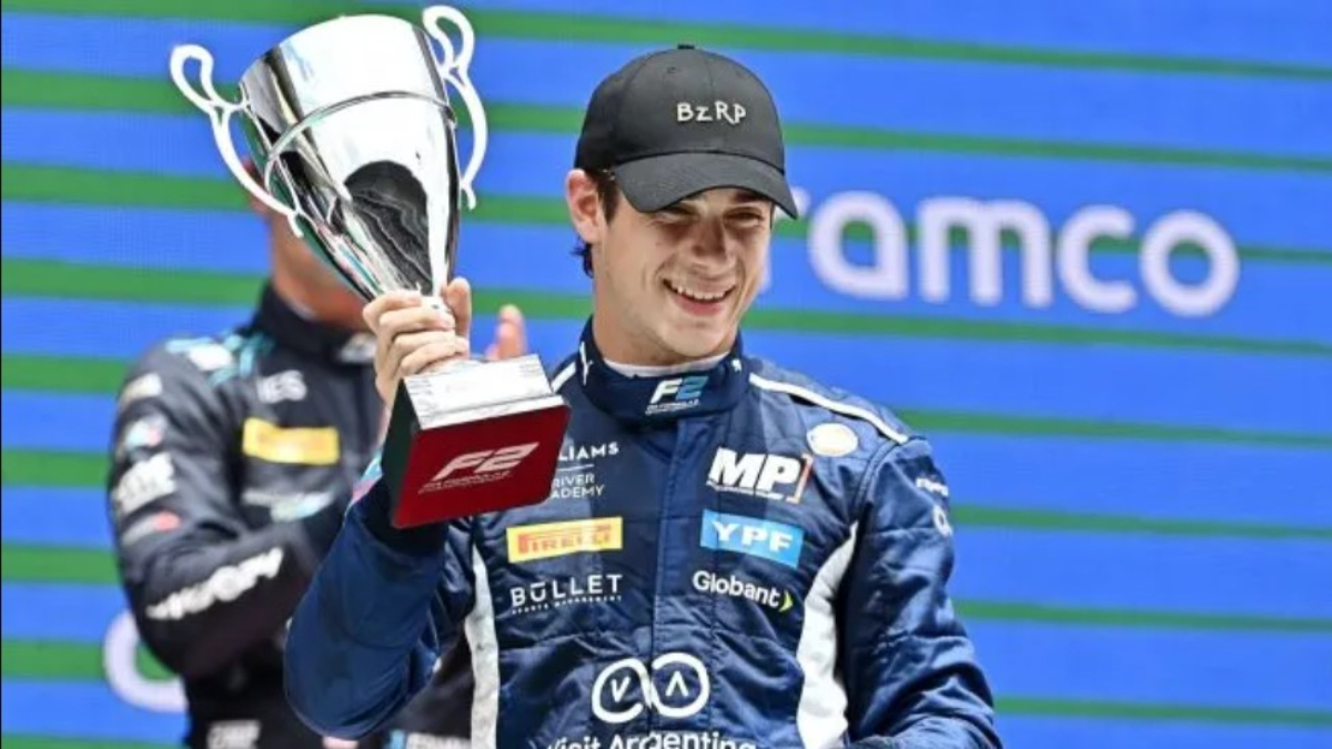 Franco Colapinto hizo podio este fin de semana en Austria y la escudería Williams lo premió subiéndolo a un F1 el próximo viernes en Silvestone.