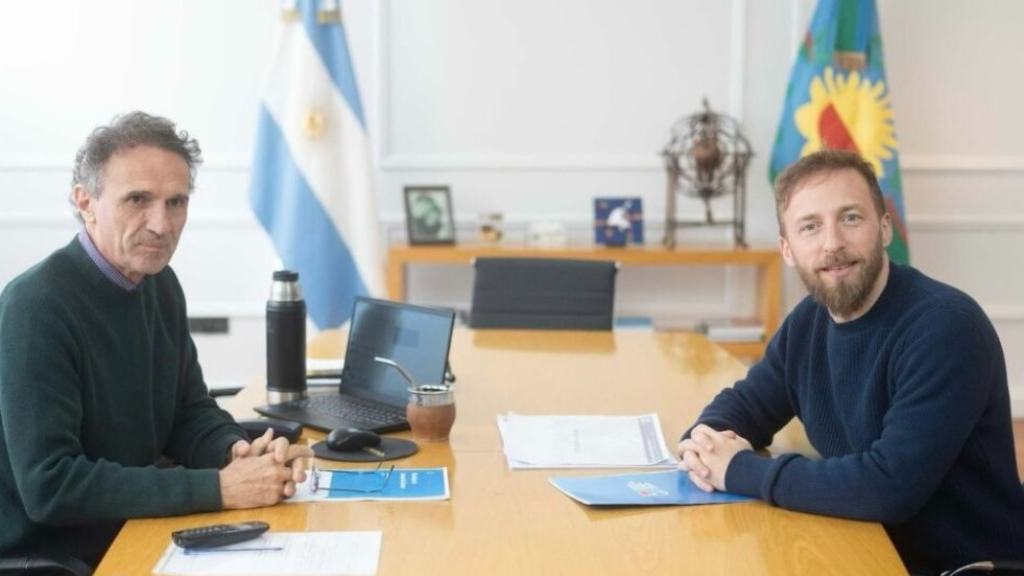 Gabriel Katopodis y Federico Otermín se reunieron para empezar a motorizar algunas de las obras paralizadas en Lomas de Zamora.