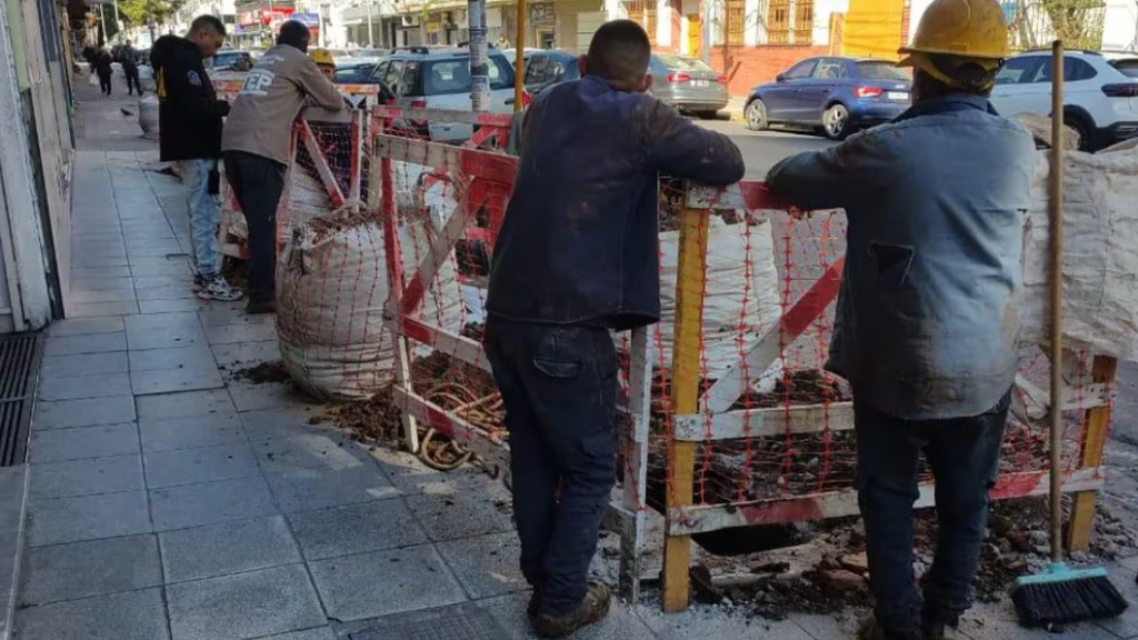 El robo ocurrió en una de las zonas de mayor movimiento comercial de San Martín.