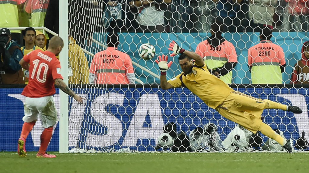 Sergio Romero, Javier Mascherano, Mundial 2014, penales