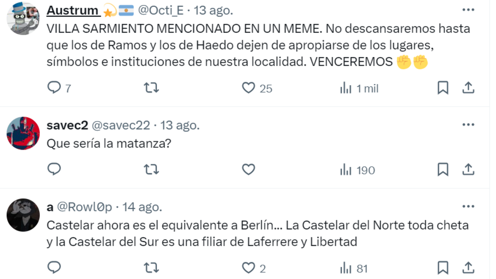 Morón, Unión Soviética, redes sociales