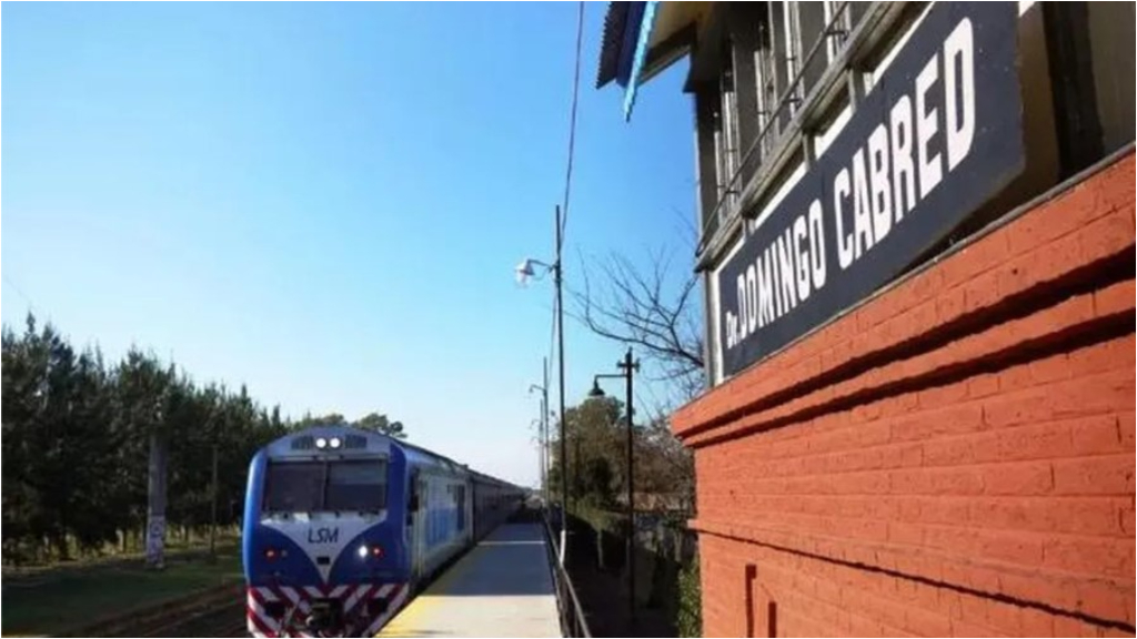 La estación Cabred del tren San Martín, en Open Door, partido de Luján, podría dejar de funcionar afectando a miles de usuarios.