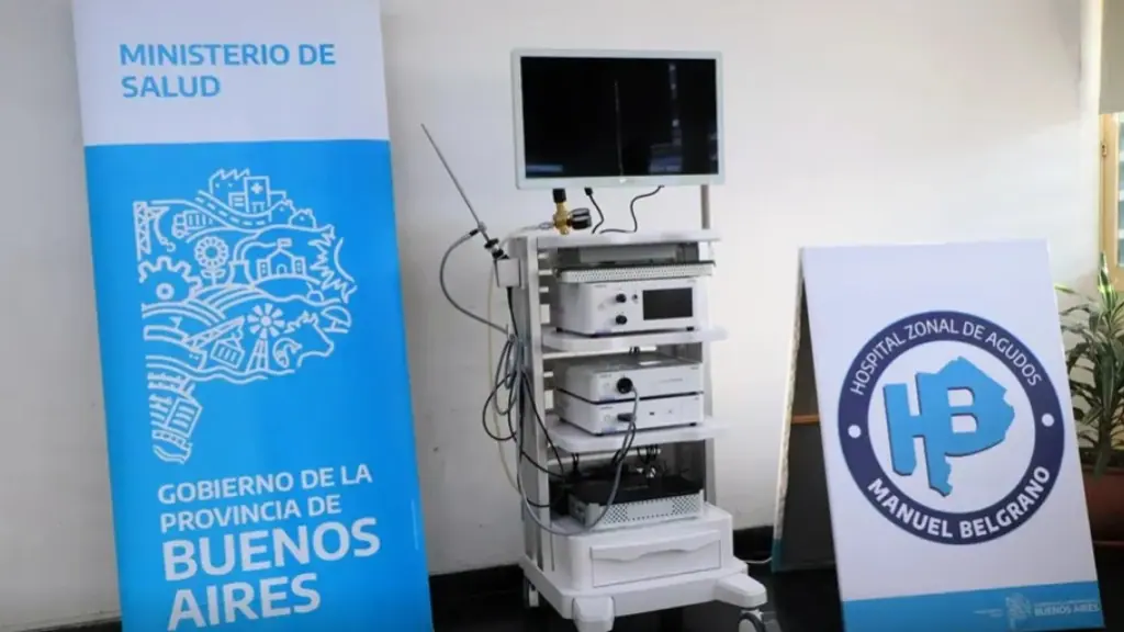 Estas son las torres laparoscópicas que recibieron los hospitales Bocalandro y Belgrano.