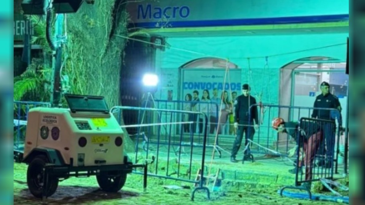 El Banco Macro de San Isidro era el blanco de una banda de boqueteros que planeaba asaltarlo a través de un túnel.