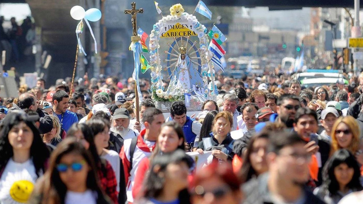 La Peregrinación a Luján 2024 será el 5 de octubre, con punto de partida en Liniers, en la Capital Federal.