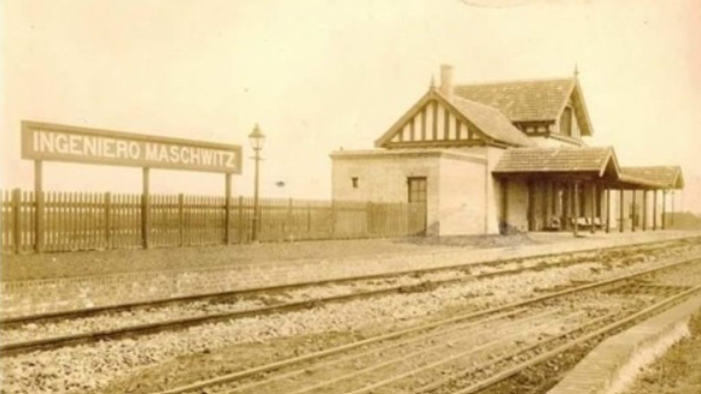 Campo y campo, así era Ingeniero Maschwitz en los albores del siglo XX.