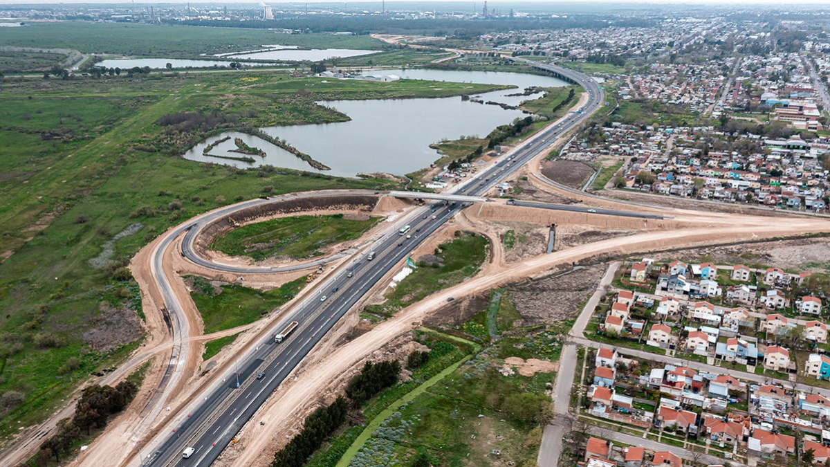 Autopista Buenos Aires-La Plata, Obras