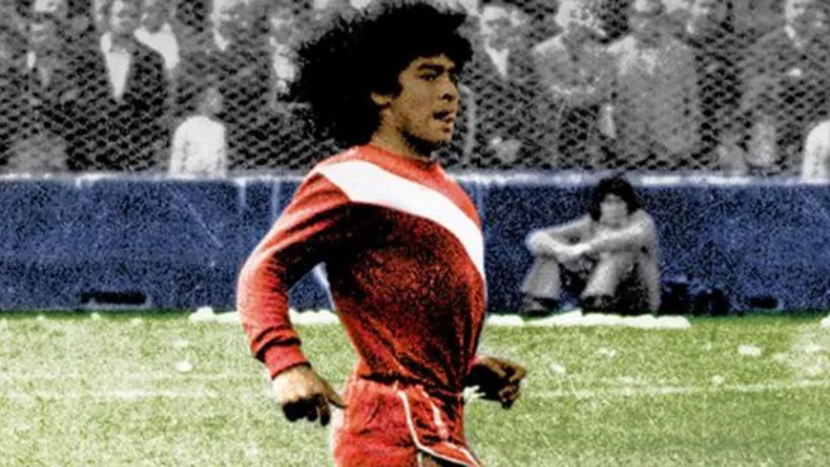 Diego Maradona, Argentinos Juniors, debut