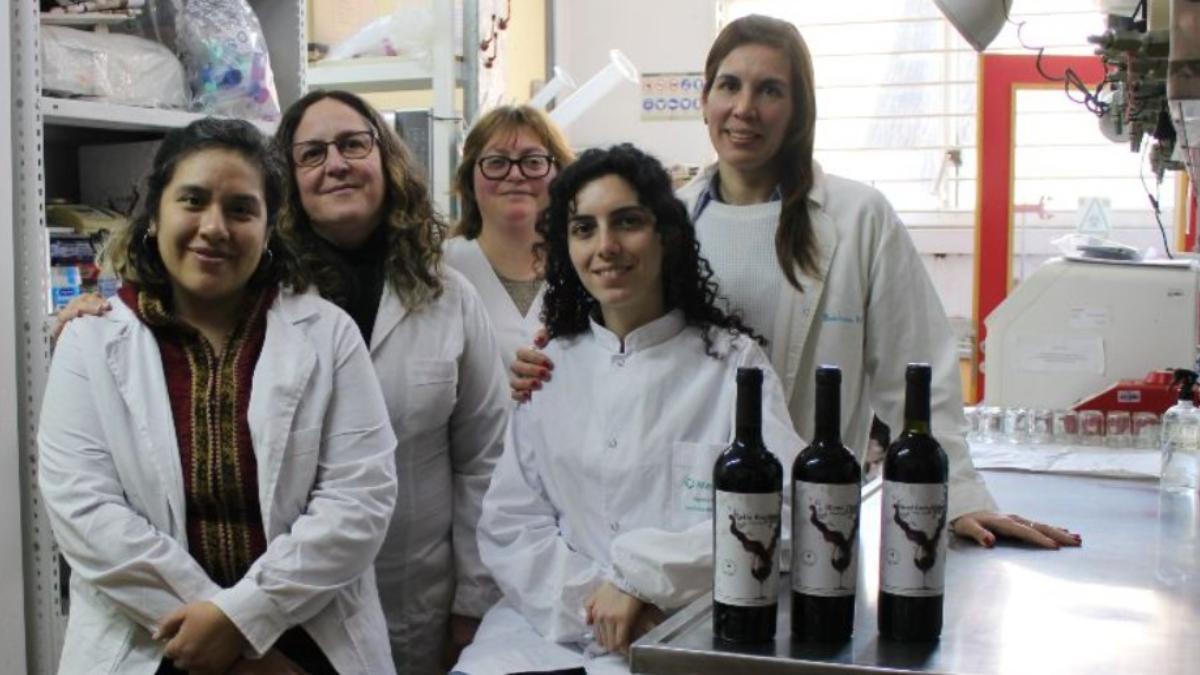 El equipo de científicas que creó los vinos en la Universidad de Quilmes logró una fermentación diferente que lo hace único.