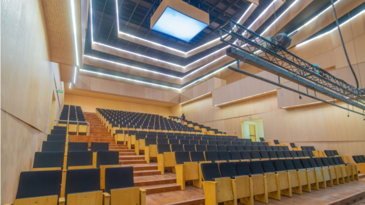 La sala del nuevo teatro de San Fernando formará parte del Paseo Cultural del Palacio Otamendi, en Sarmiento al 1400.