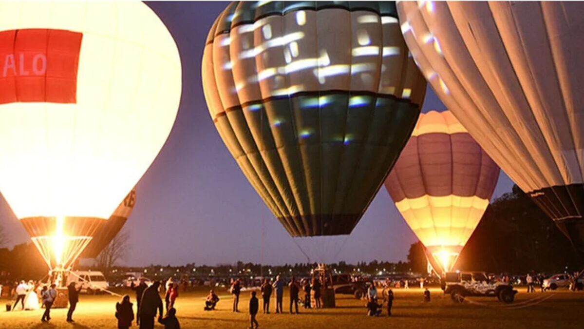 Luján Flota, globos aerostáticos