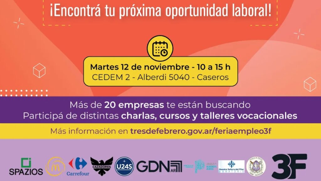 Caseros, Feria de Empleo