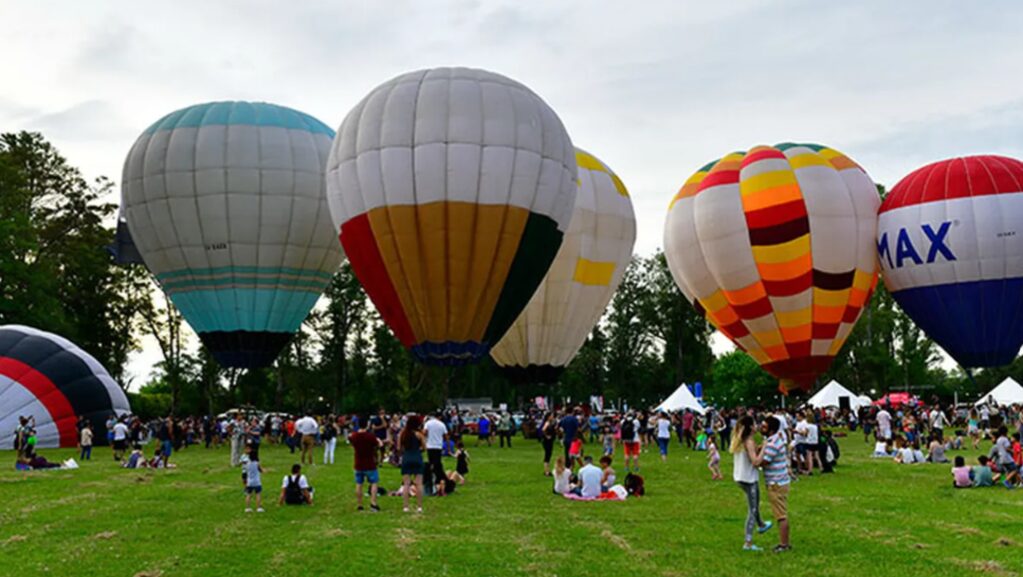 Luján Flota, globos aerostáticos