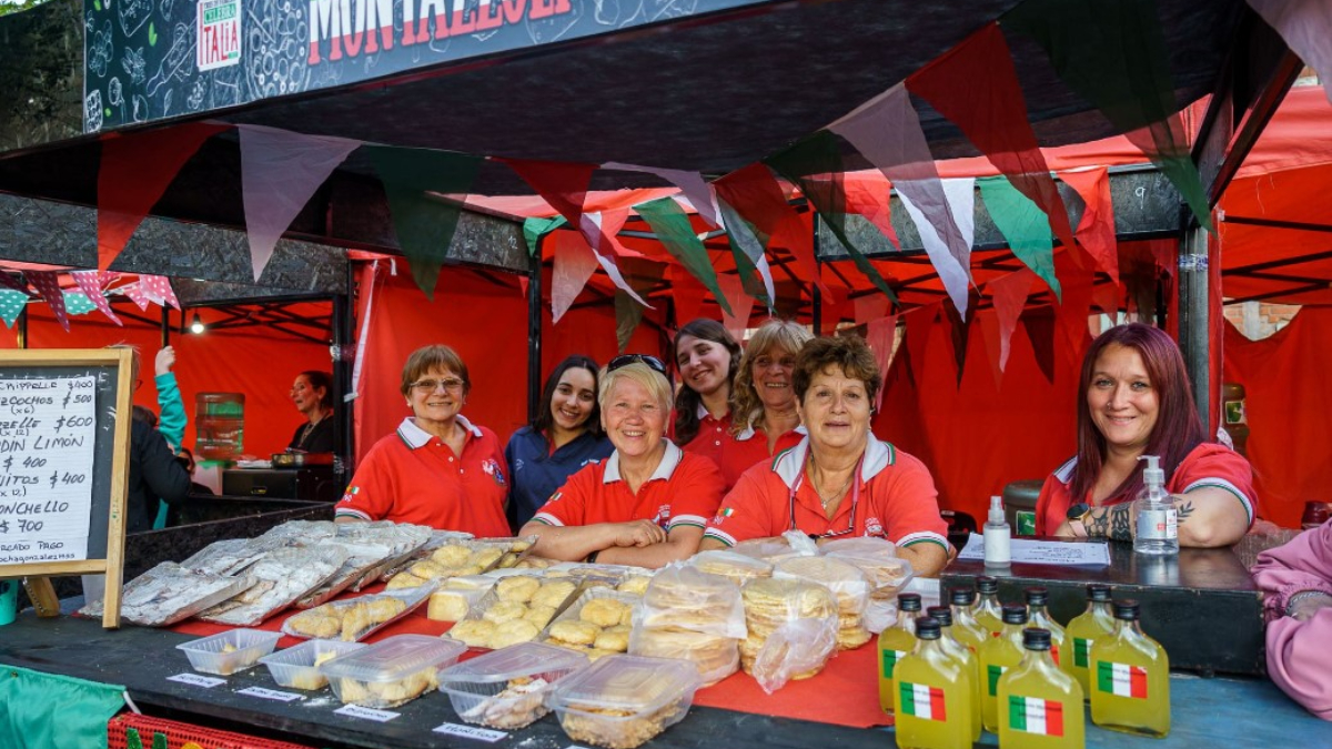 En Tres de Febrero Celebra Italia habrá stands para comprar y disfrutar todo tipo de delicias peninsulares.