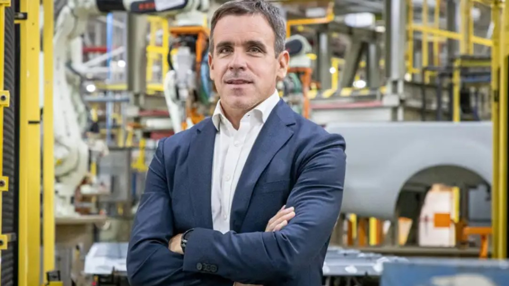 Martín Galdeano, CEO de Ford Argentina, en la planta de la firma en General Pacheco, Tigre.