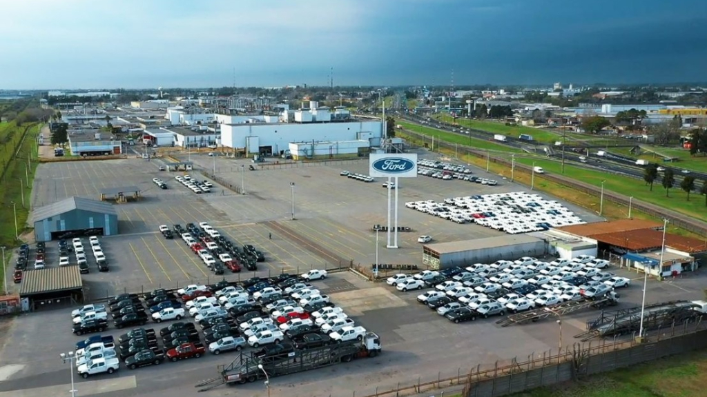 La planta de Ford en General Pacheco, un ícono de la industria automotriz argentina.