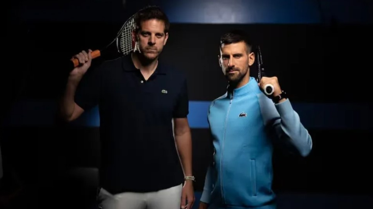 Del Potro y Djokovic participarán de una cena a beneficio en el Hotel Hilton de Pilar.