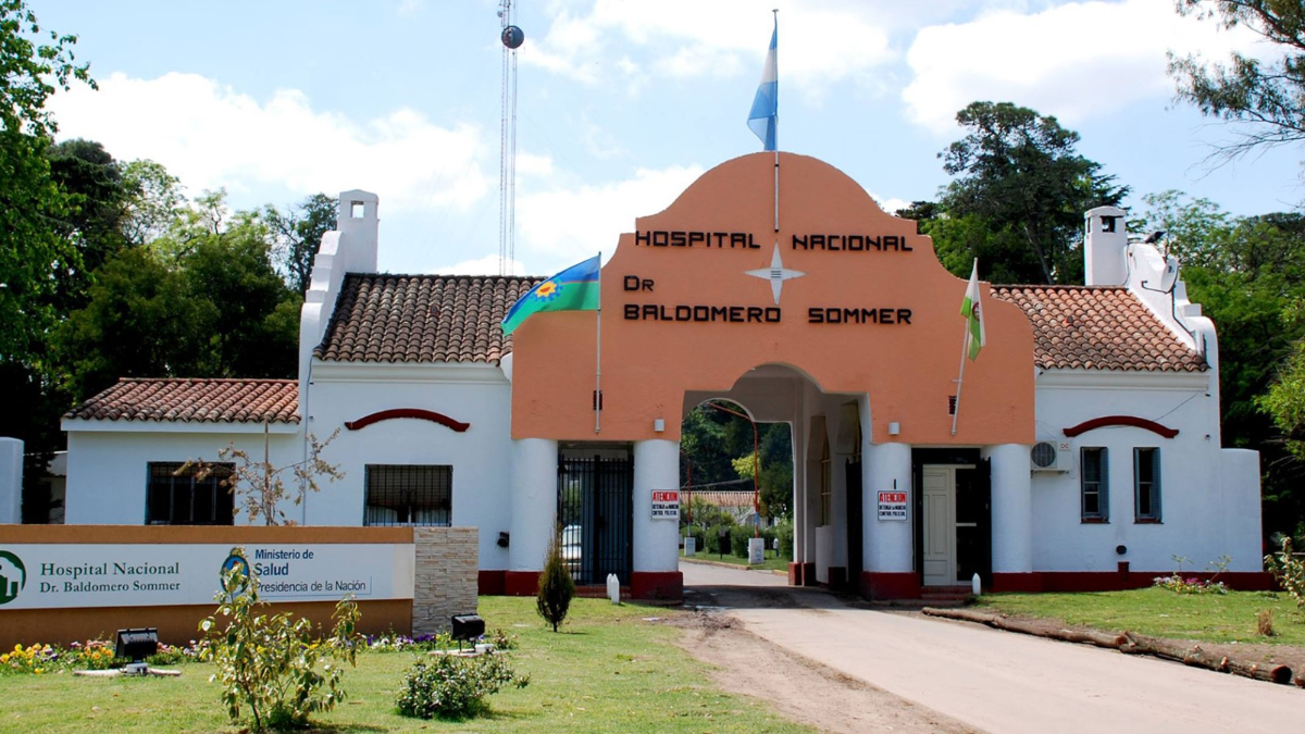 El Hospital Sommer queda en las afueras rurales de General Rodríguez, en el oeste del Conurbano bonaerense.