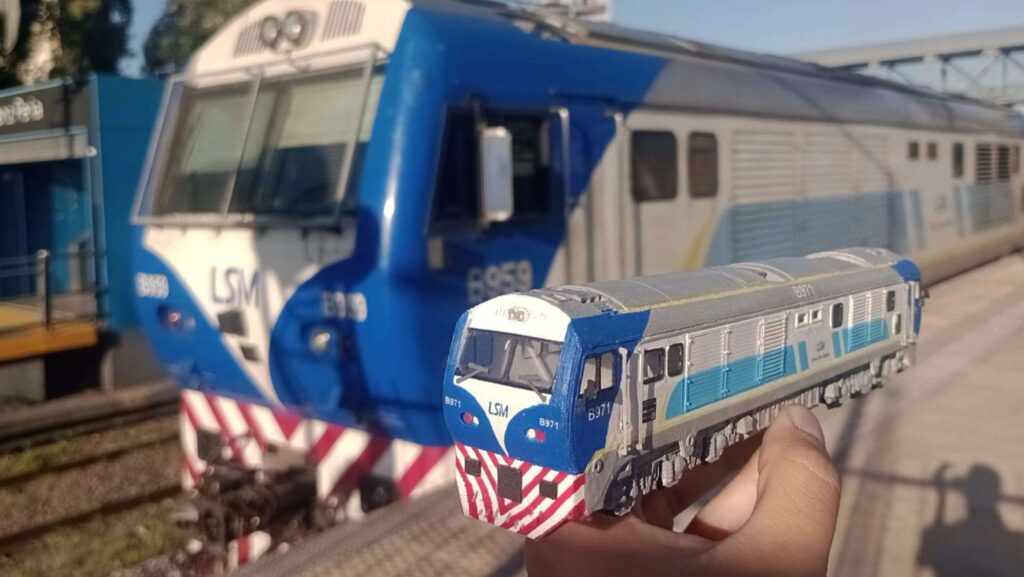 Berazategui, trenes en miniatura, Julián Quispe