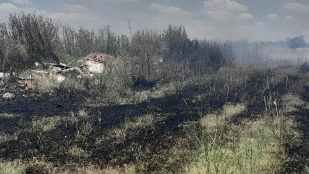 Escobar, incendios intencionales