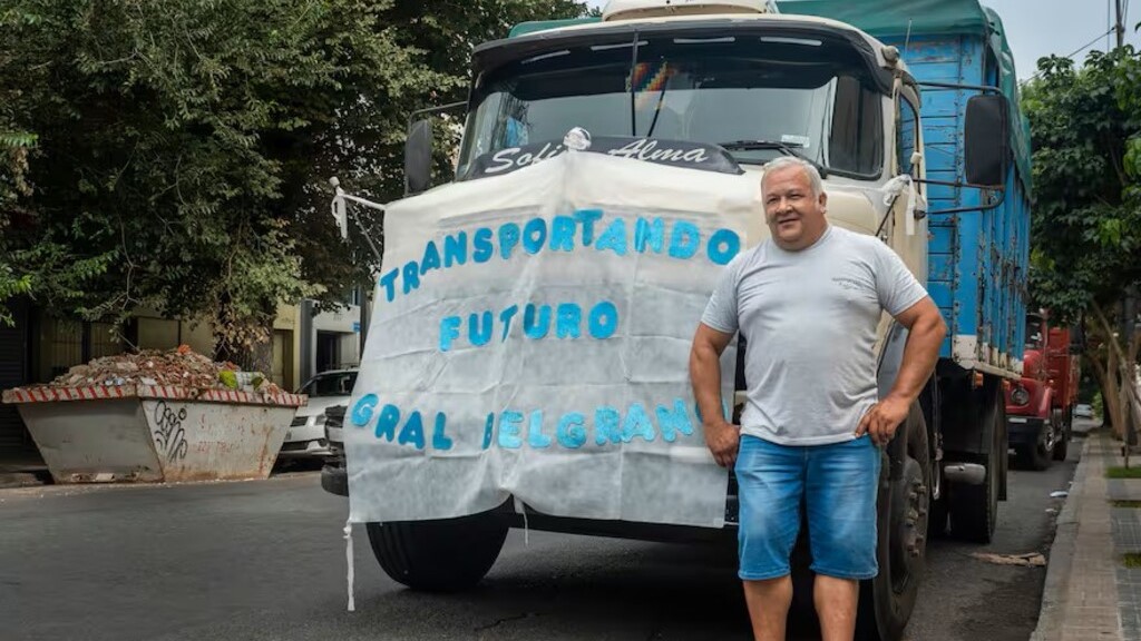 Universidad de La Plata, camionero