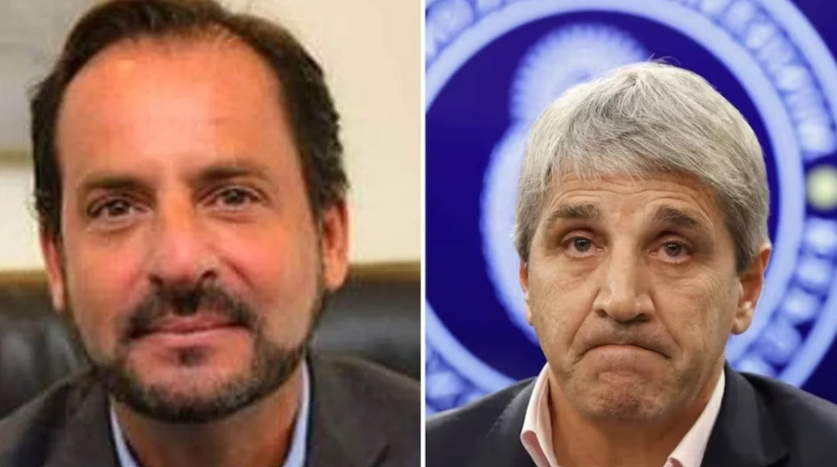 Ariel Sujarchuk vs. Luis Caputo por las tasas a los combustibles Escobar