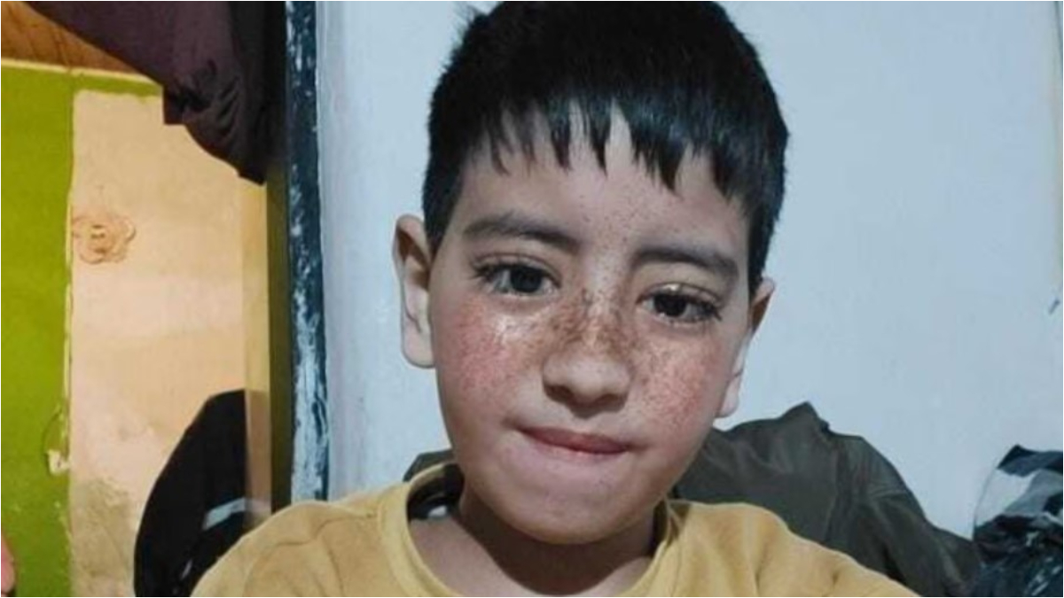 Gonzalo, el nene de 7 años de Lanús que fue atropellado en Puerto Madero por un conductor que se dio a la fuga.